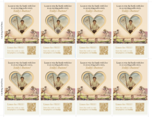 Valentine's Giveaway - Teddy's Button Printable